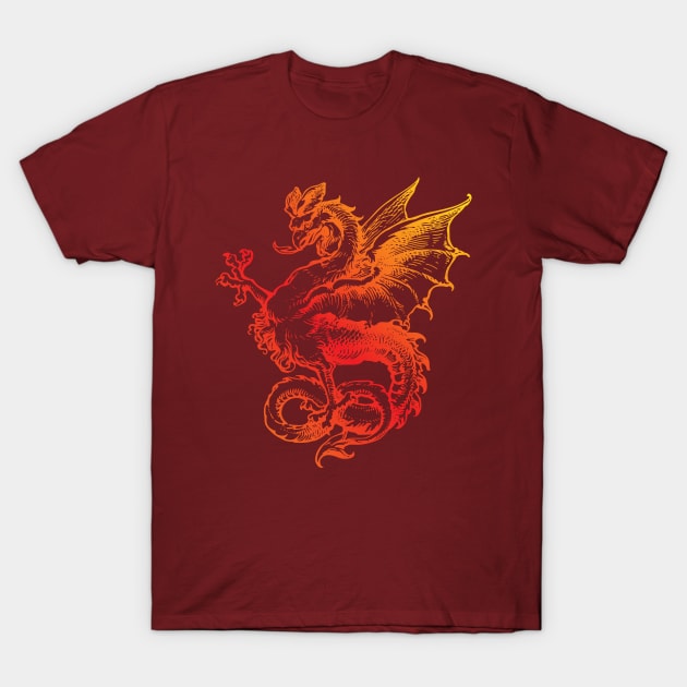 Awesome Dragon T-Shirt by Nonstop Shirts